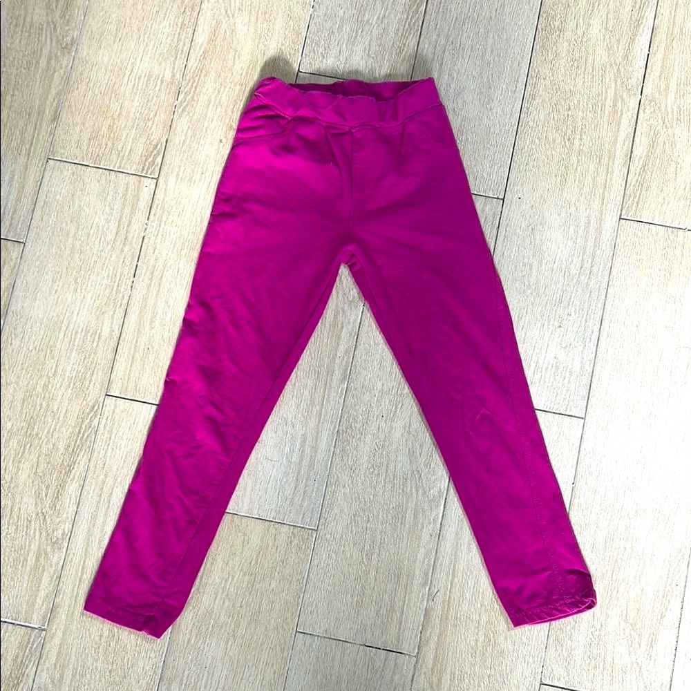Freestyle Pink and Purple Leggings Vibrant and Eye-Catching